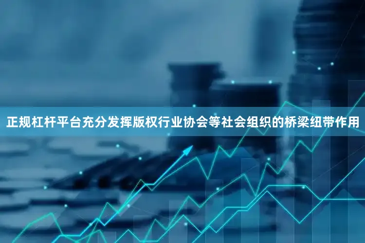 正规杠杆平台充分发挥版权行业协会等社会组织的桥梁纽带作用